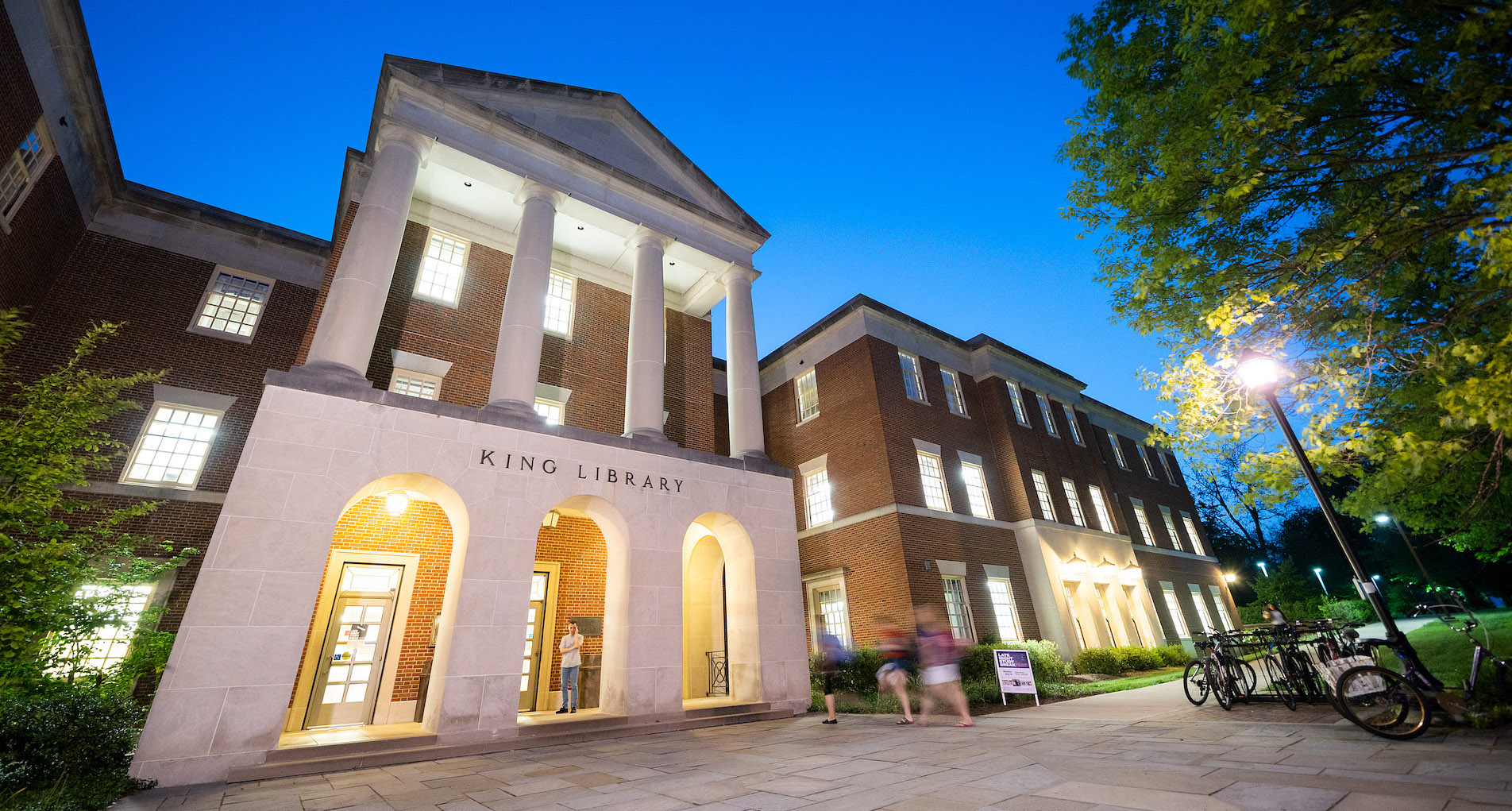 Exterior of King Library